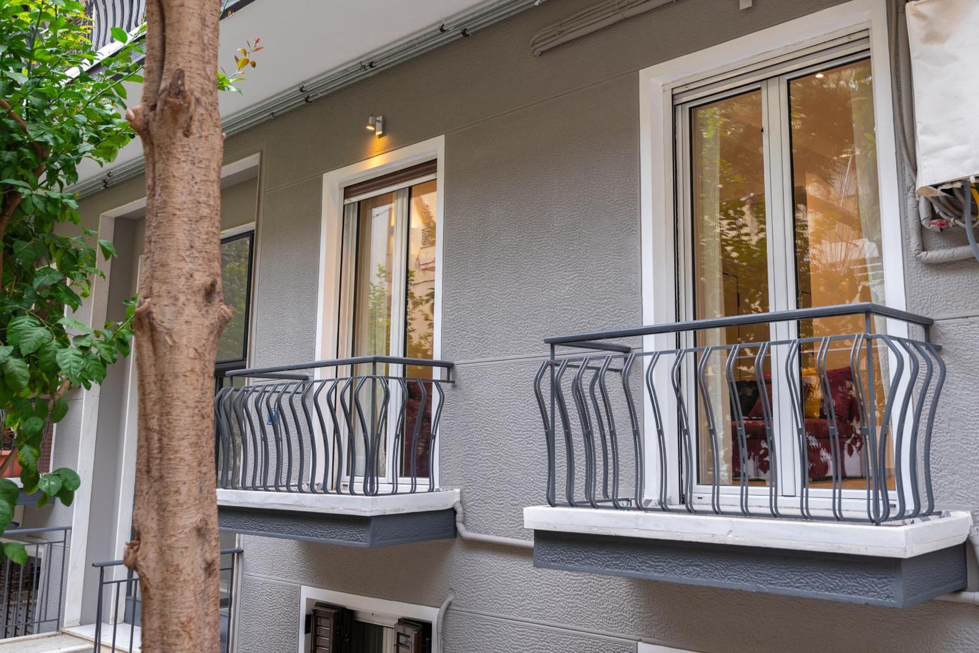 Spacious Modern Apartment In Athens Near Metro מראה חיצוני תמונה